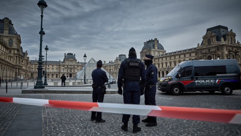 cnnbrk's tweet card. Thieves have stolen “priceless” jewelry from the Louvre in Paris, the world’s most-visited museum, in an audacious seven-minute raid on Sunday, the French interior minister has said.