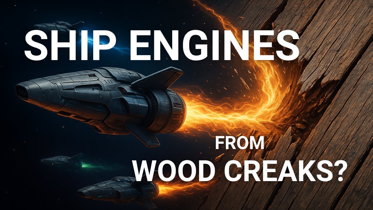techaud_io's tweet card. Ship Engines from Wood Creaks - Sound Design in REAPER with FX...