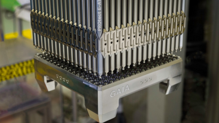 buchebuche561's tweet card. Framatome's PROtect Enhanced Accident Tolerant Fuel chromium-coated M5Framatome cladding has become the world's first ATF technology to operate with full length fuel rods at a burnup rate above 60...