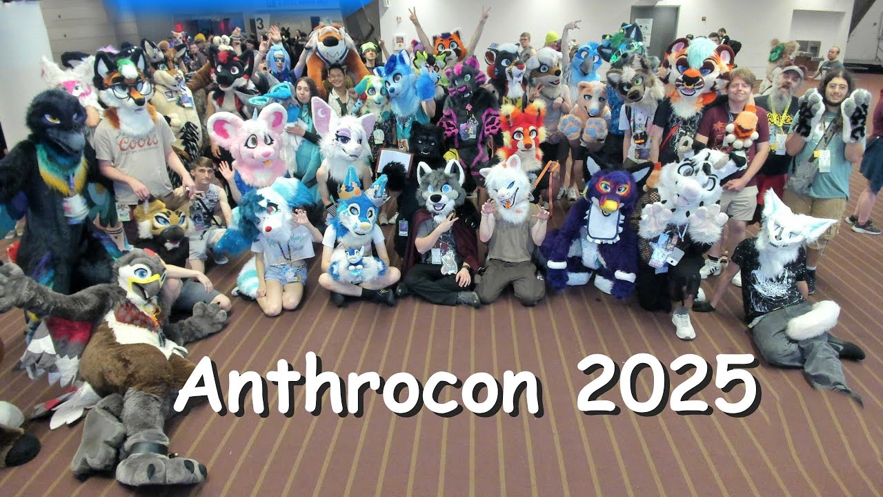 FurConAI's tweet card. Anthrocon 2025 in 4 Minutes | FurconAi Time-Lapse