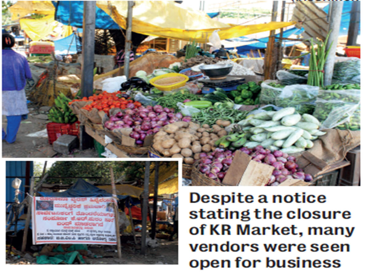 BangaloreMirror's tweet card. A senior officer said that alternative solutions were being considered. “We are identifying government college grounds in KR Puram to set up stalls.