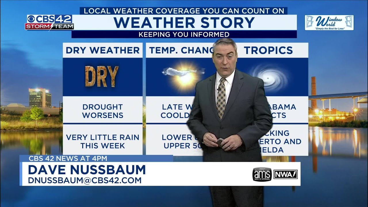 Dave_Nussbaum's tweet card. From Muggy to Marvelous: Big Weather Shift Coming to Central Alabama...