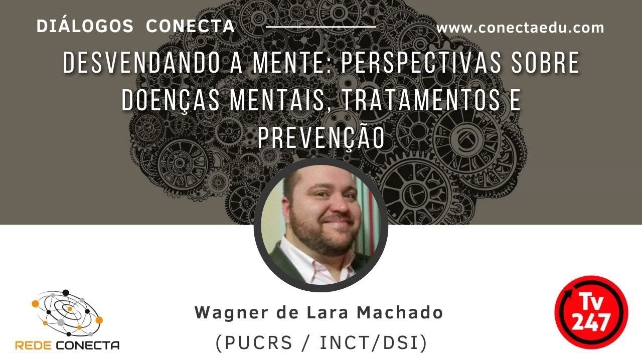 RedeConectaEdu's tweet card. Diálogos Conecta - Desvendando a Mente: Perspectivas sobre Doenças...