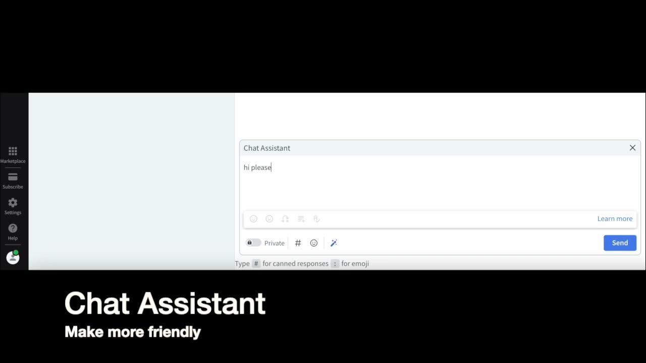 sklabsdev's tweet card. Chat Assistant - Make more friendly