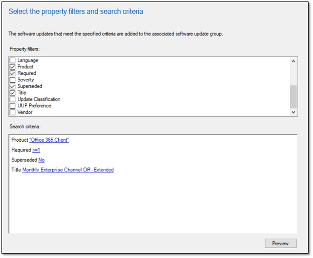 mattwik's tweet card. Announcing upcoming title changes for Microsoft 365 App updates to simplify manageability with Configuration Manager Automatic Deployment Rules.