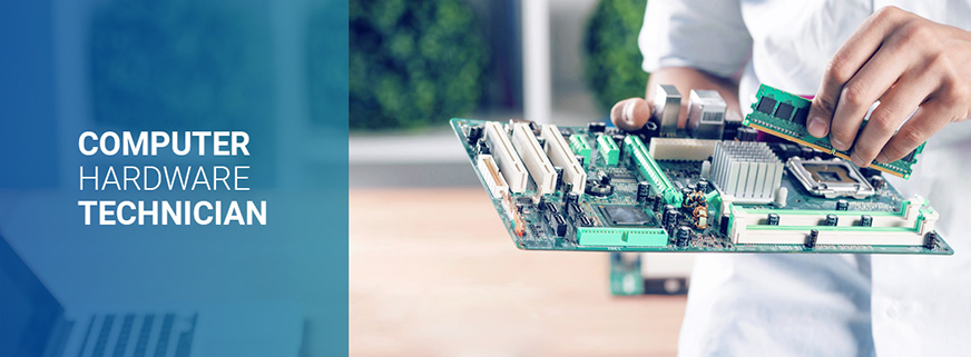 FieldEngineer_'s tweet card. Computer Hardware Technician is responsible for the installation, maintenance, and repair of computer systems. According to BLS Hardware Technician’s salary on average about $33,000 per year.