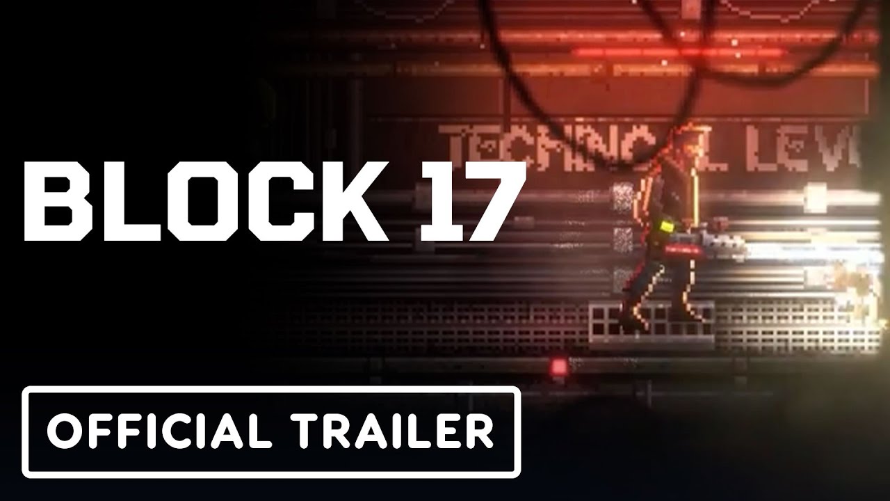 Block17Game's tweet card. Block 17 - Official Announcement Trailer