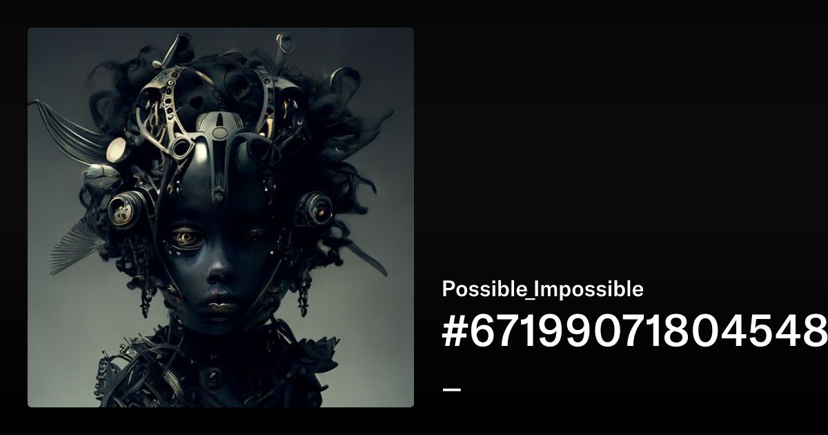 voxelimpossible's tweet card. #67199071804548442959097475684358890666415105892431531235500987994524901965829 - Possible_Impossi...