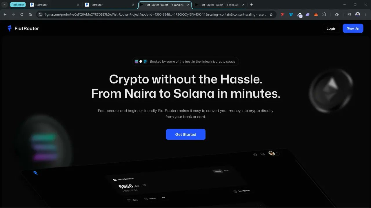 audu_emmi's tweet card. FiatRouter Redesign Vid