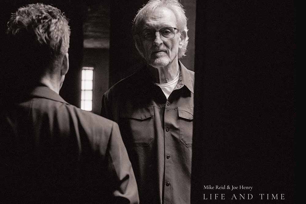 flyctory's tweet card. The US musicians Mike Reid and Joe Henry release their first album collaboration "Life and Time" on 5th September 2025. Here is my review.