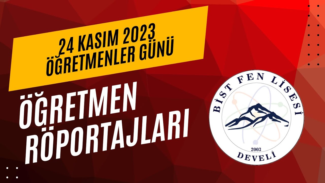 develifenlisesi's tweet card. DEVELİ BORSA İSTANBUL FEN LİSESİ // 24 KASIM ÖĞRETMENLER GÜNÜ...