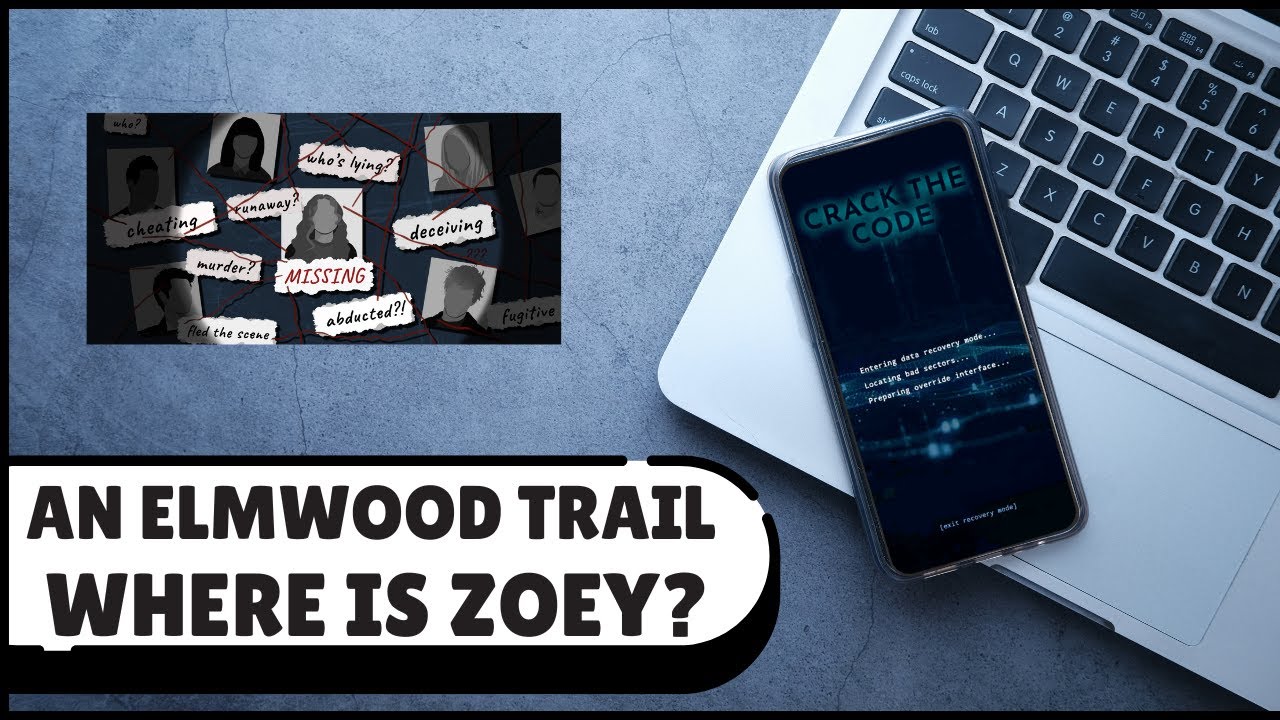 HiddenNook_'s tweet card. An Elmwood Trail - Android - Where is Zoey?