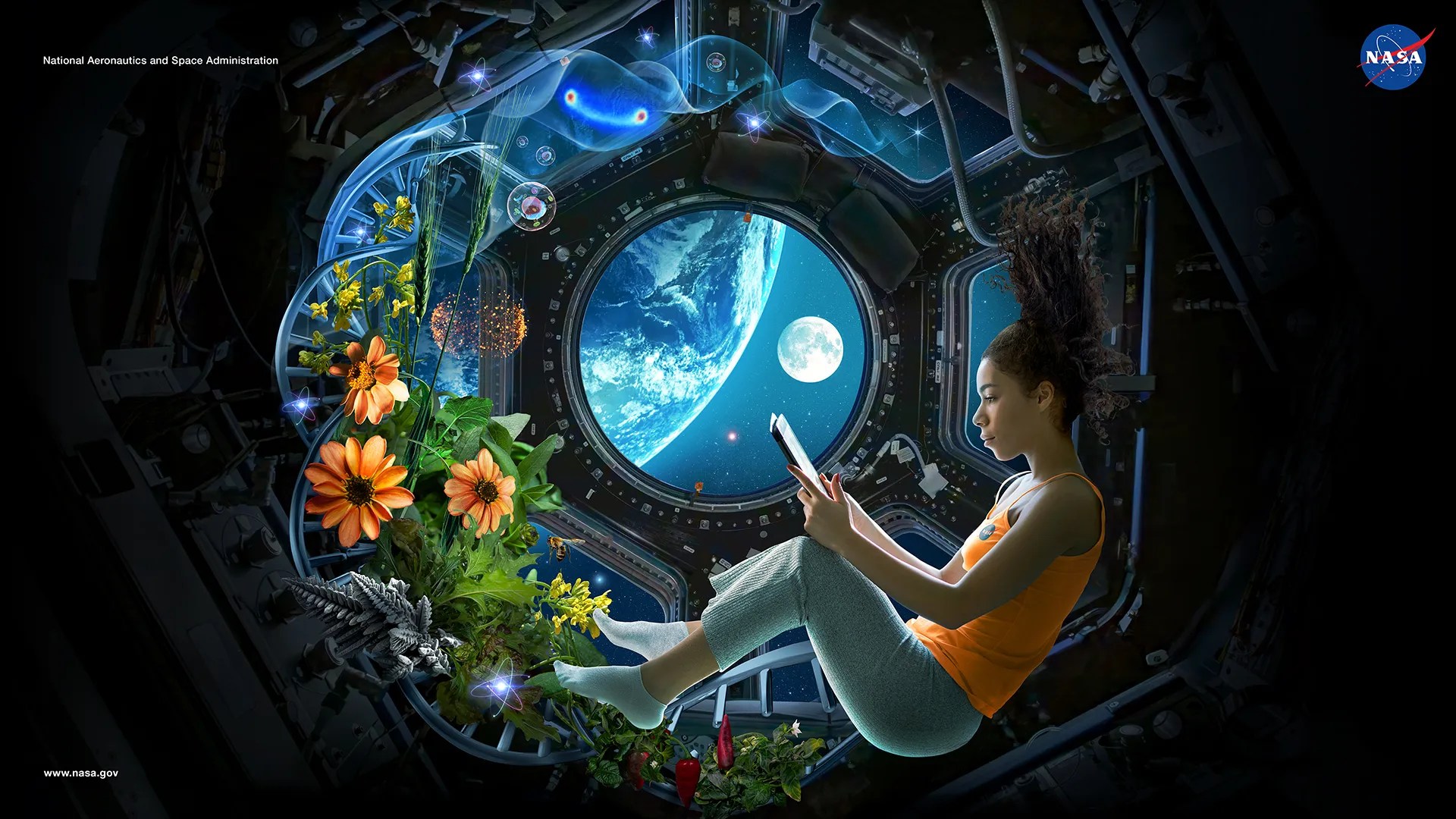 NASASpaceSci's tweet card. NASA’s Biological and Physical Sciences mission is to lead the world in fundamental space-based research, pioneer transformational discoveries, enable sustained human space exploration, and improve...