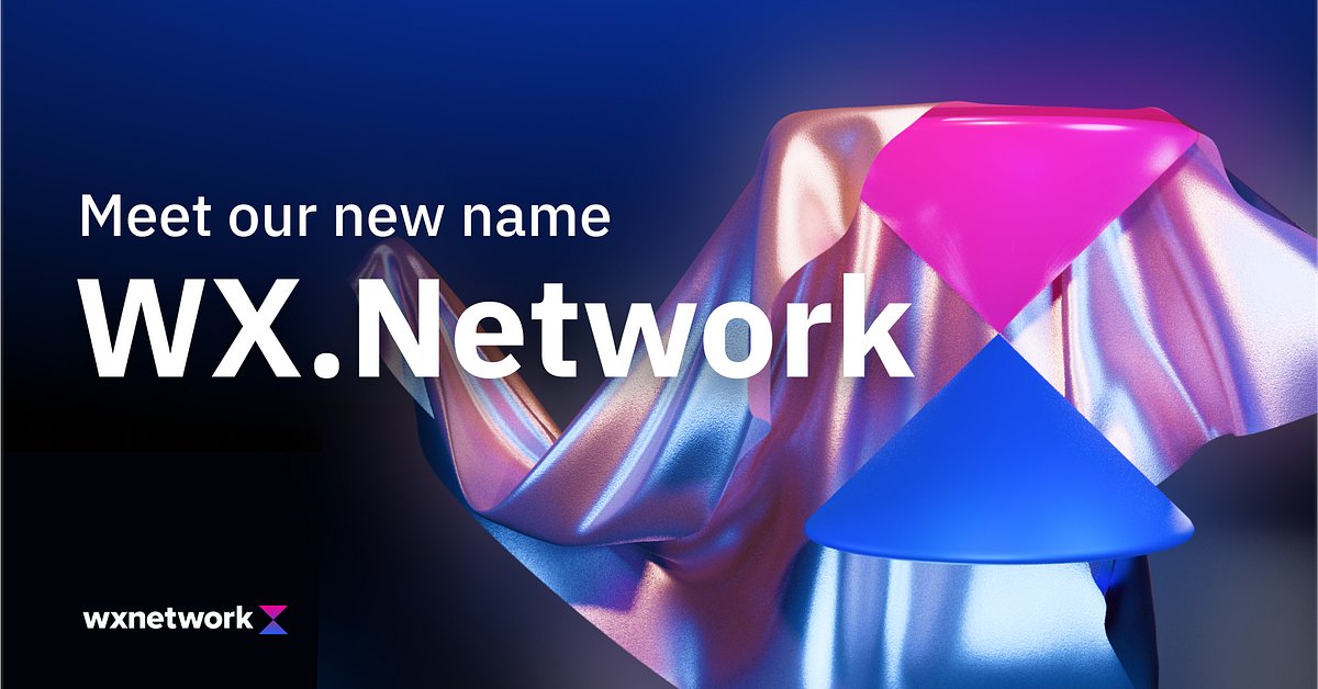 WXNetwork's tweet card. Waves.Exchange is rebranding to WX.Network. Read on to see the updated brand design, our rationale for the name change.