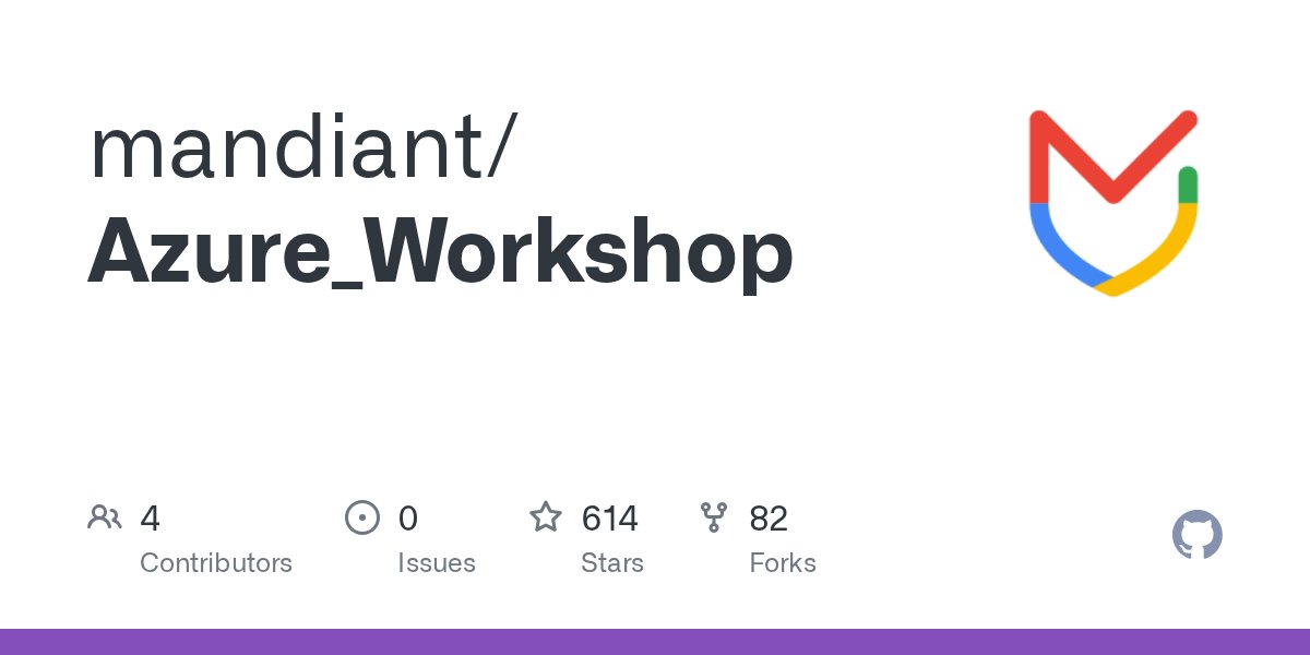 RoxanaKovaci's tweet card. Contribute to mandiant/Azure_Workshop development by creating an account on GitHub.