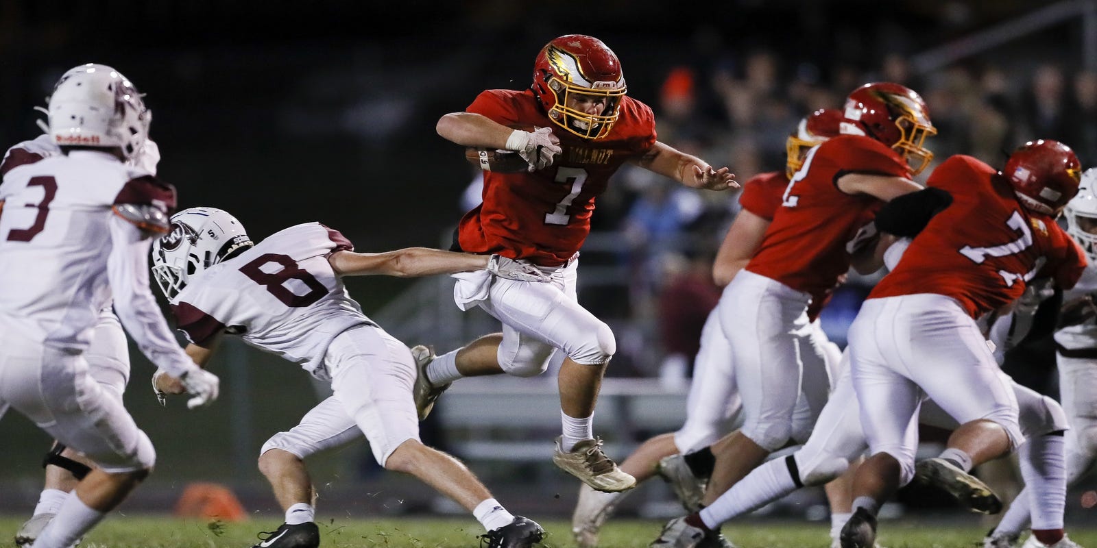DispatchPreps's tweet card. Big Walnut and Hartley haven’t met for nearly 40 years, but concentrating on the present hasn’t been a struggle for either team.