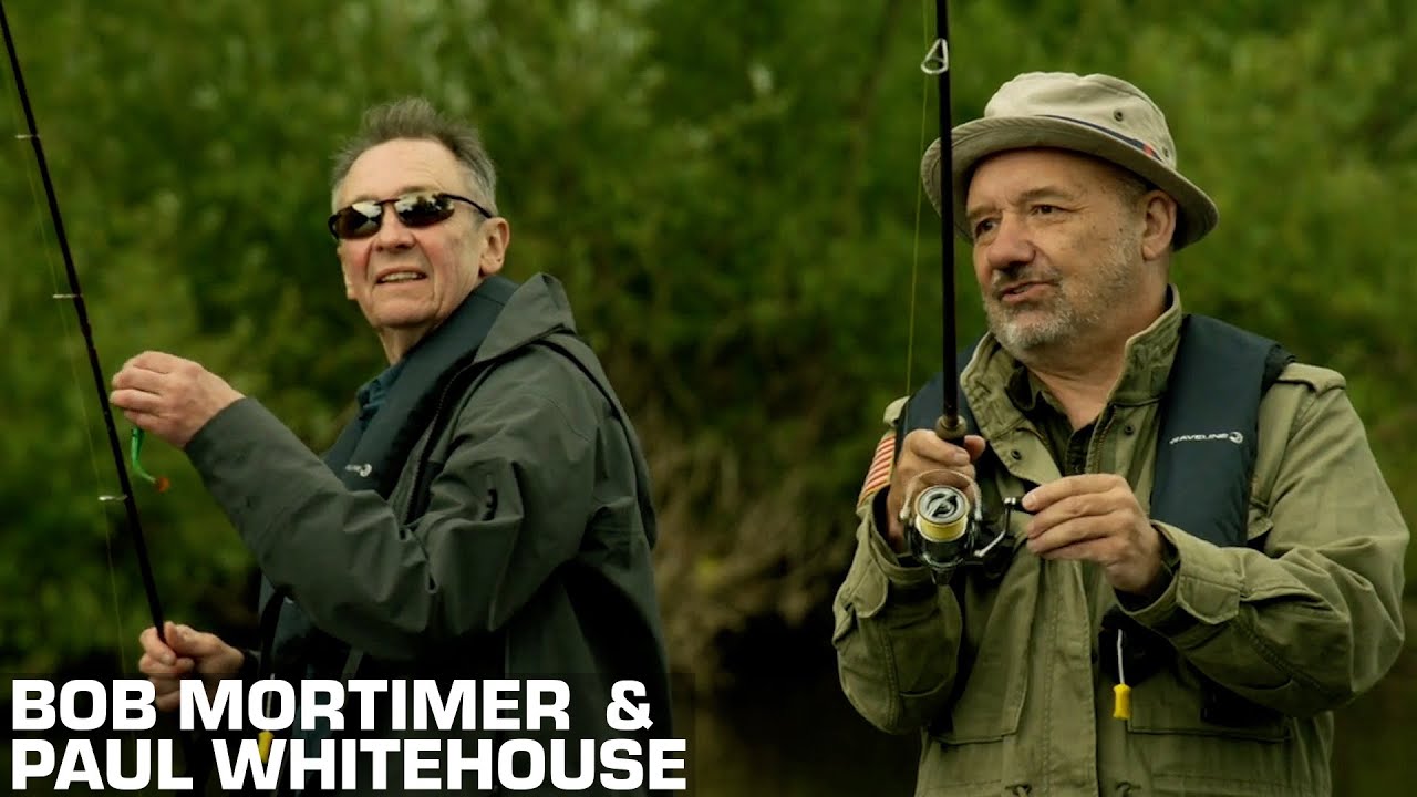 Odd_Pupil's tweet card. Bob & Paul Meet The Zander Fish | Gone Fishing | Bob Mortimer & Paul...