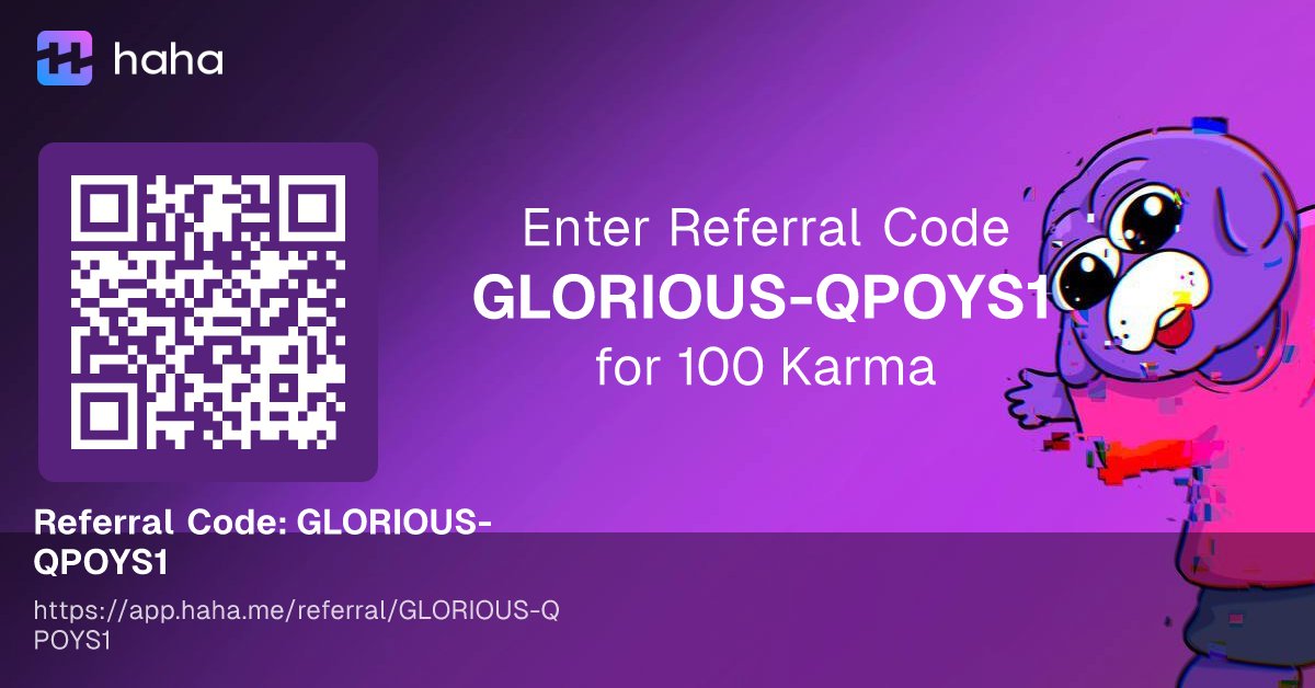 Glorious2smooth's tweet card. Receive 100 Karma when you sign up using this link!