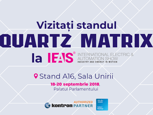 QuartzMatrix's tweet card. Quartz Matrix la IEAS 2018