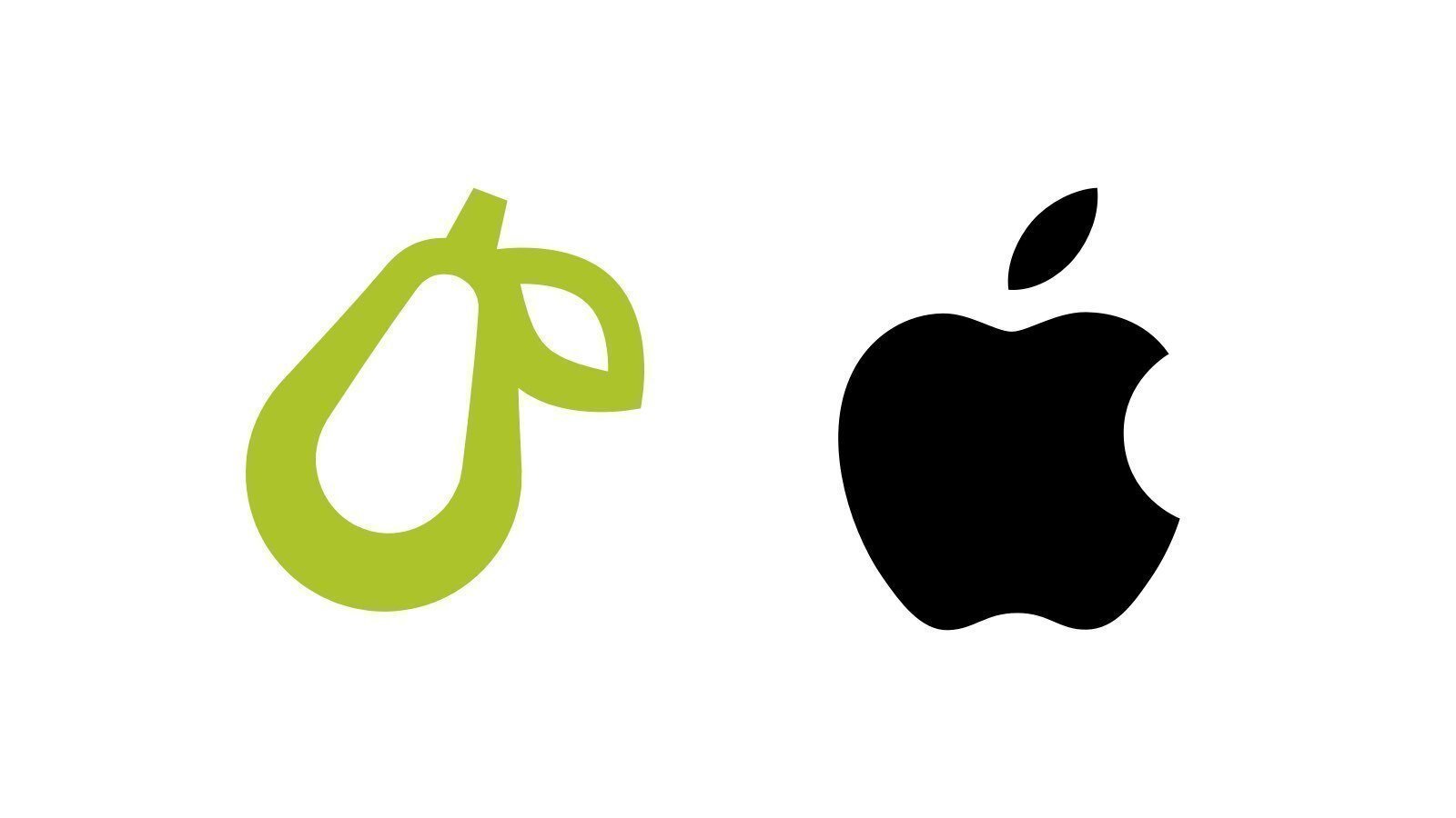 RudyPCA's tweet card. Save the Pear from Apple! End Apple's Aggressive Opposition of Businesses with Fruit Logos