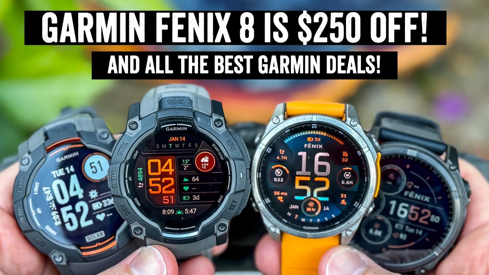 wizconsults's tweet card. Garmin’s 2025 holiday promotions offer significant discounts on advanced wearables, including $250 off the Fenix 8 and $200 off the Venu X1, with these initial markdowns being the most aggressive and…