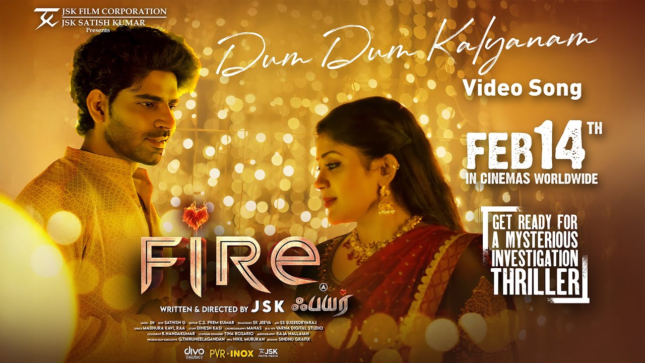 Vedikaiparpavin's tweet card. Dum Dum Kalyanam - Video Song | Fire | Dr.Sruthi Kishan | DK | Balaji...