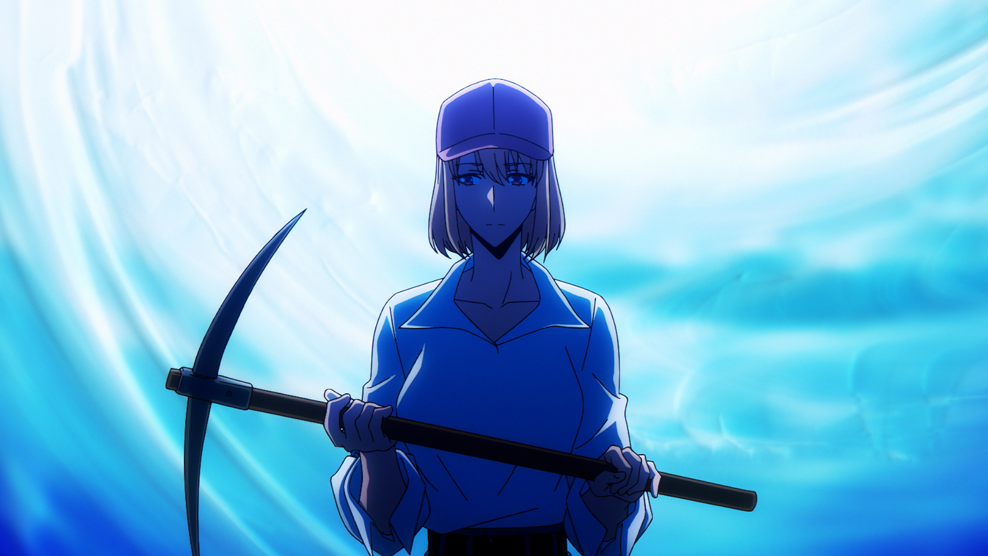 MITUBAFACTORY's tweet card. 旬たちを待ち構えていたオークの大呪術師“カルガルガン”は、「余興」と言いながら攻撃隊の隊長・外園をもてあそぶ。ハンターたちの顔に絶望の色が浮かぶ中、瀕死の外園を助けに入った旬。「出てこい」と口にする旬の影からは青白い光を纏った影の兵士たちが湧き上がり、ハイオークの軍に立ち向かう。