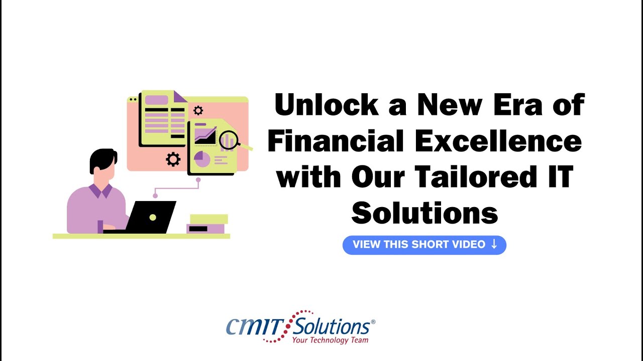 ITSupportCMIT's tweet card. Financial Excellence with Tailored IT Solutions