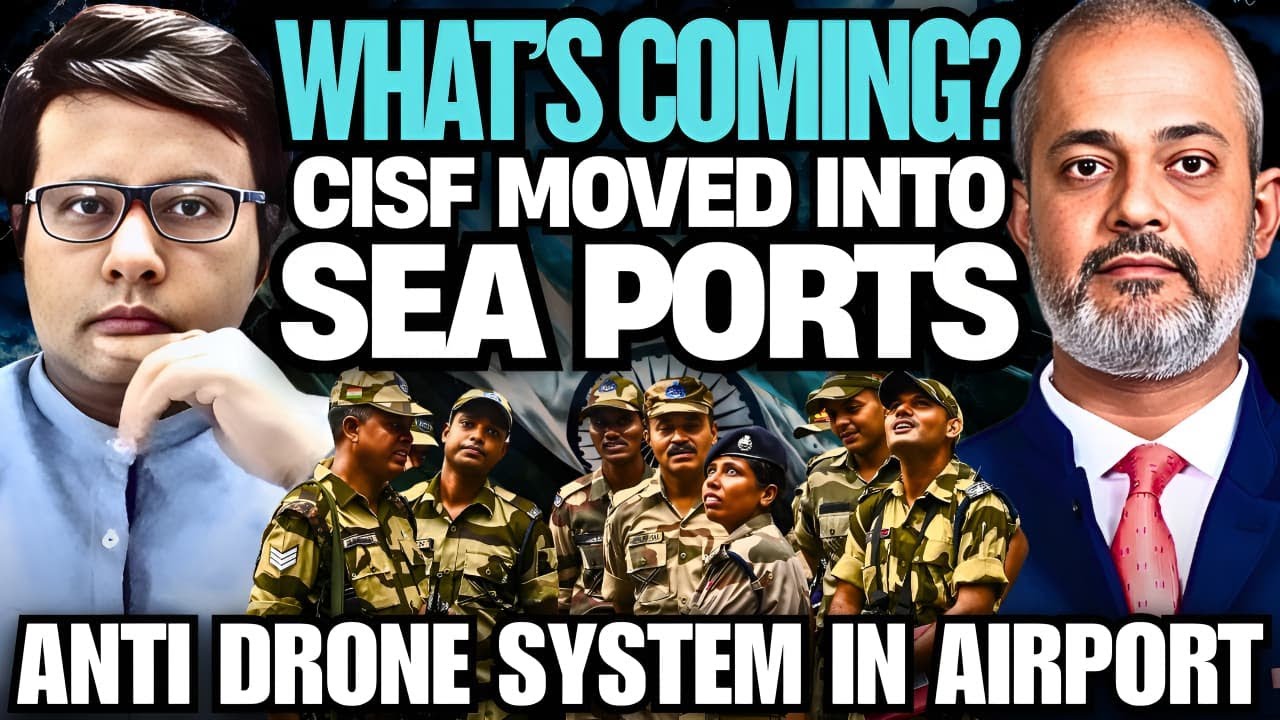 live_pathikrit's tweet card. What’s Coming? CISF Moved Into Sea Ports, Anti Drone Systems on...