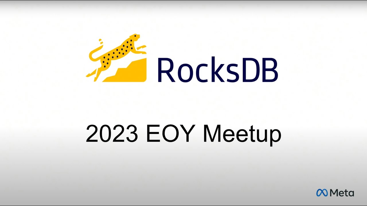 ApacheOzone's tweet card. RocksDB Meetup: 2023 End of Year