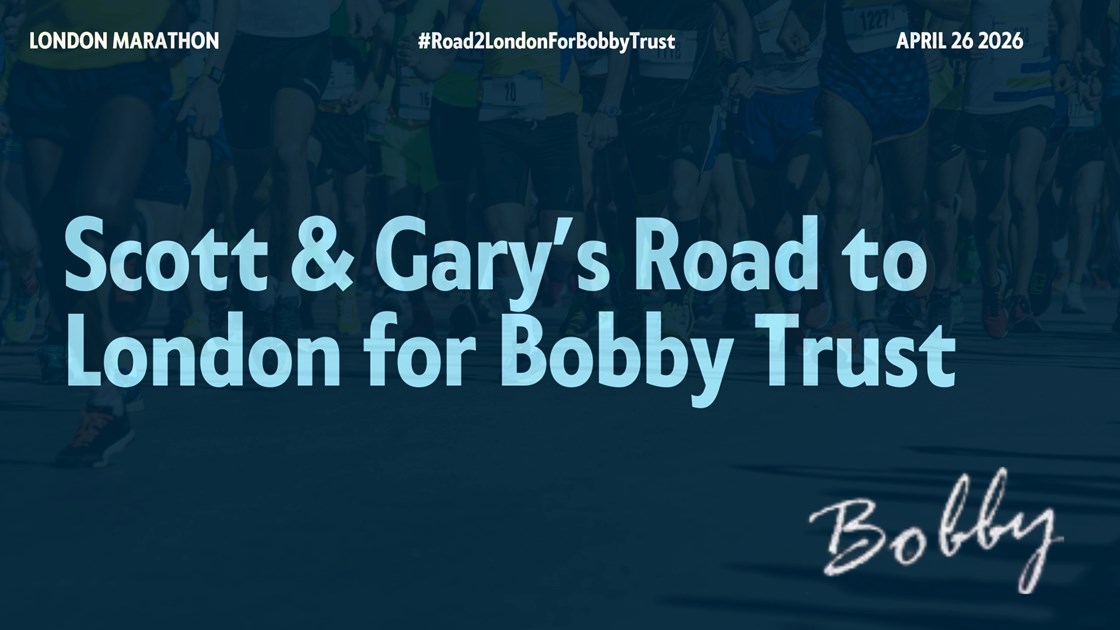 Garyevs12's tweet card. Help Scott Sutton Gary Evans raise money to support Bobby and Friends