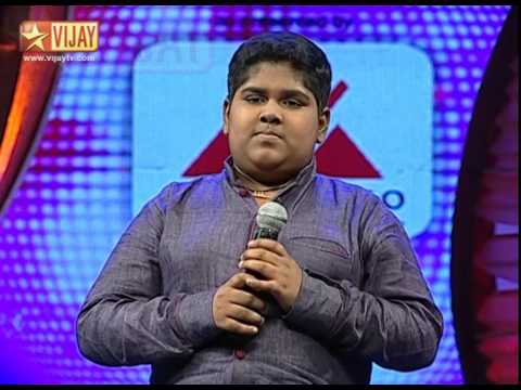 bharathkrajesh3's tweet card. Super Singer Junior - Nenje Thullipo by SSJ04 Bharath