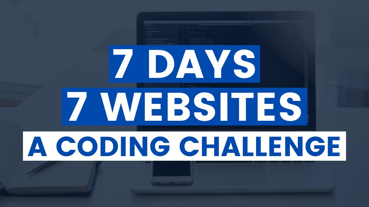 freeCodeCamp's tweet card. By Florin Pop I believe that one of the best ways to improve your coding skills is to CODE MORE! For that I have the perfect challenge for you! ? It's called: #7Days7Websites The main rule is simple:...