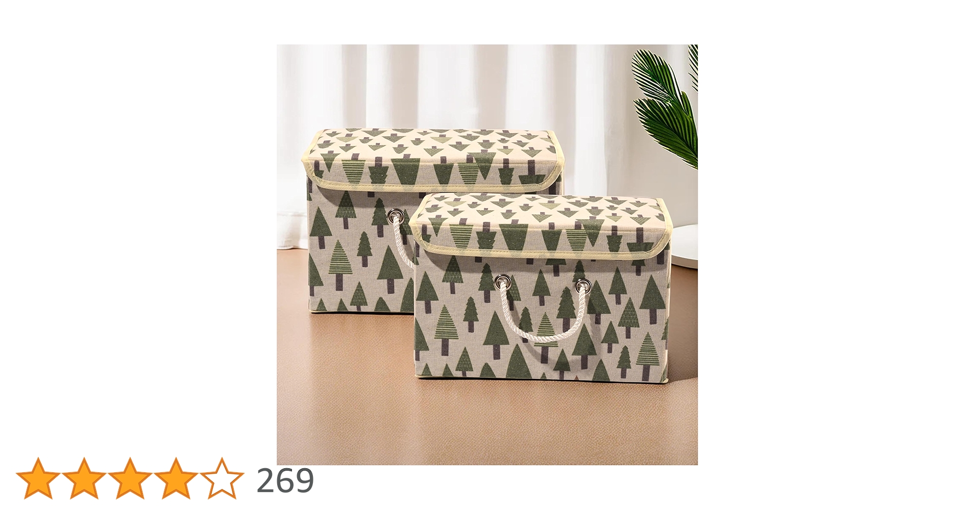 AllDealsInd's tweet card. Presenting The Drawer Storage Box: A Crucial Complement To Any Well-Ordered Area! This box offers both style and functionality because it is made of premium cotton outside material and lined with...