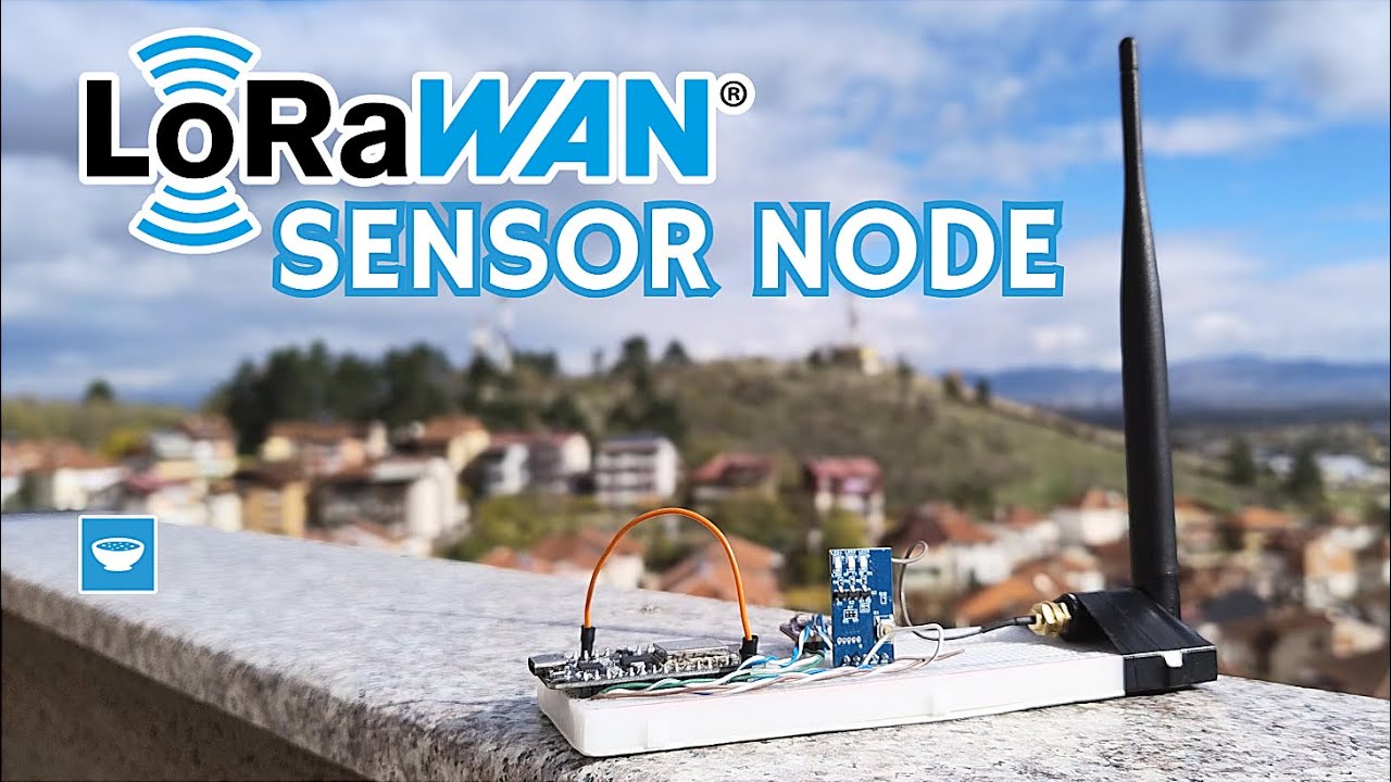 taste_the_code's tweet card. Building a LoRaWAN Class A Sensor Node with ESP8266, BME680 and...