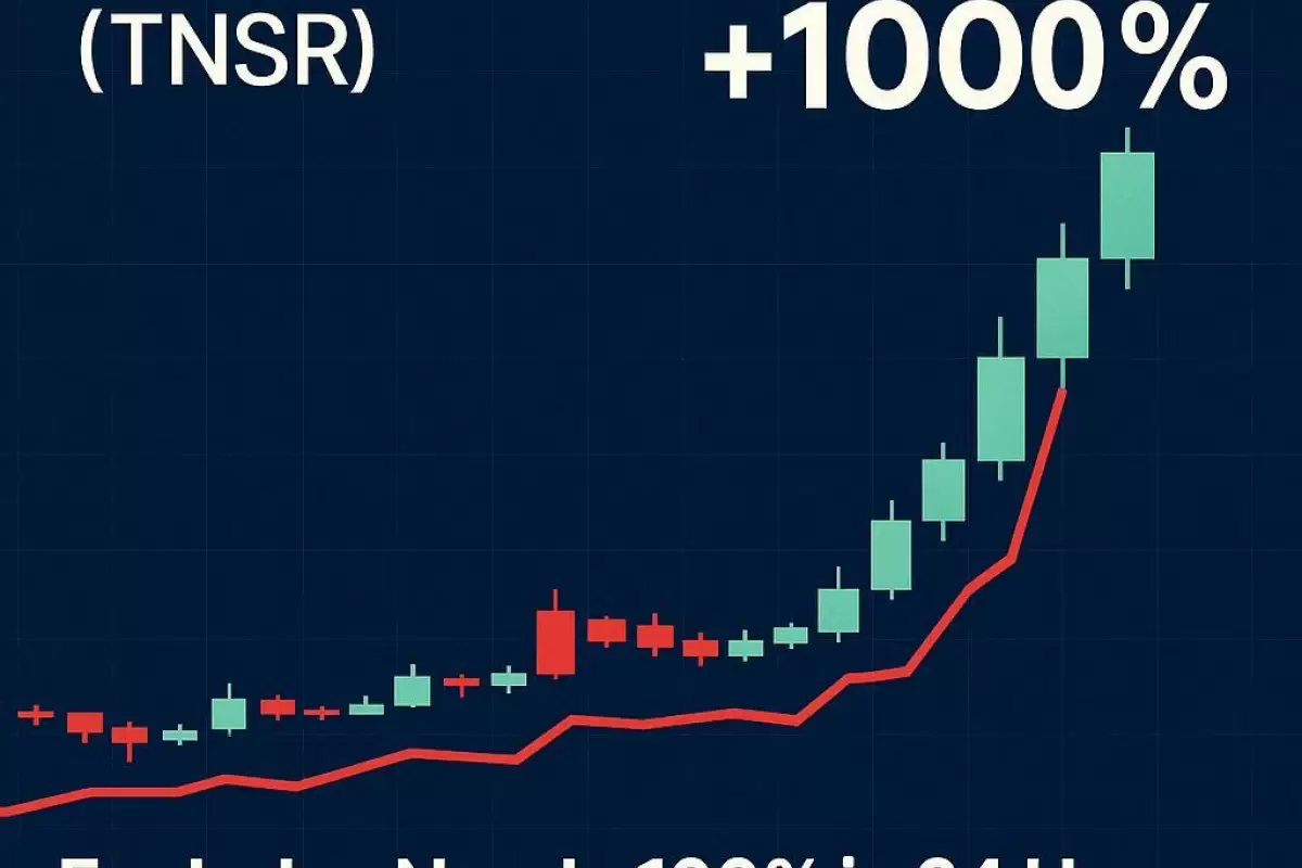 24Crypto_News's tweet card. Tensor (TNSR) Explodes Nearly 100% in 24 Hours — But Do the Fundamentals Support the Rally?Tensor (TNSR) has taken the crypto market by surprise, erupting with a 97.9% intraday breakout and trading...