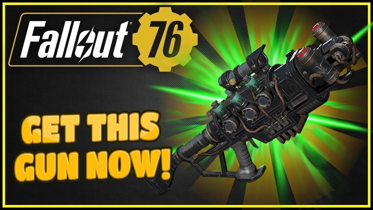 StriderVM's tweet card. The Most Powerful Gun In 2025 (And How To Get It) - Fallout 76