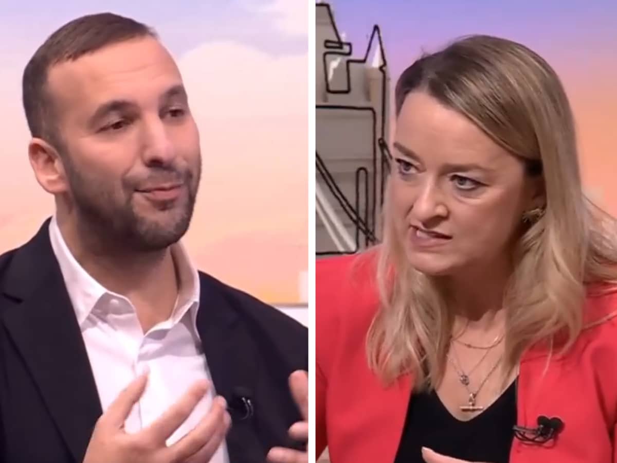 TheCanaryUK's tweet card. Zack Polanski and Kuenssberg went face to face, and finally a politician asked why Britain is at the mercy of unelected financial traders