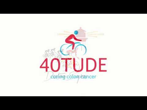 TechsecNicky's tweet card. 40Tude Portugal Bike October 2017 Curing Colon Cancer