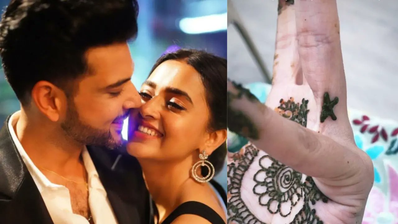 indiaforums's tweet card. Tejasswi’s cute gesture has left boyfriend Kundrra awestruck.