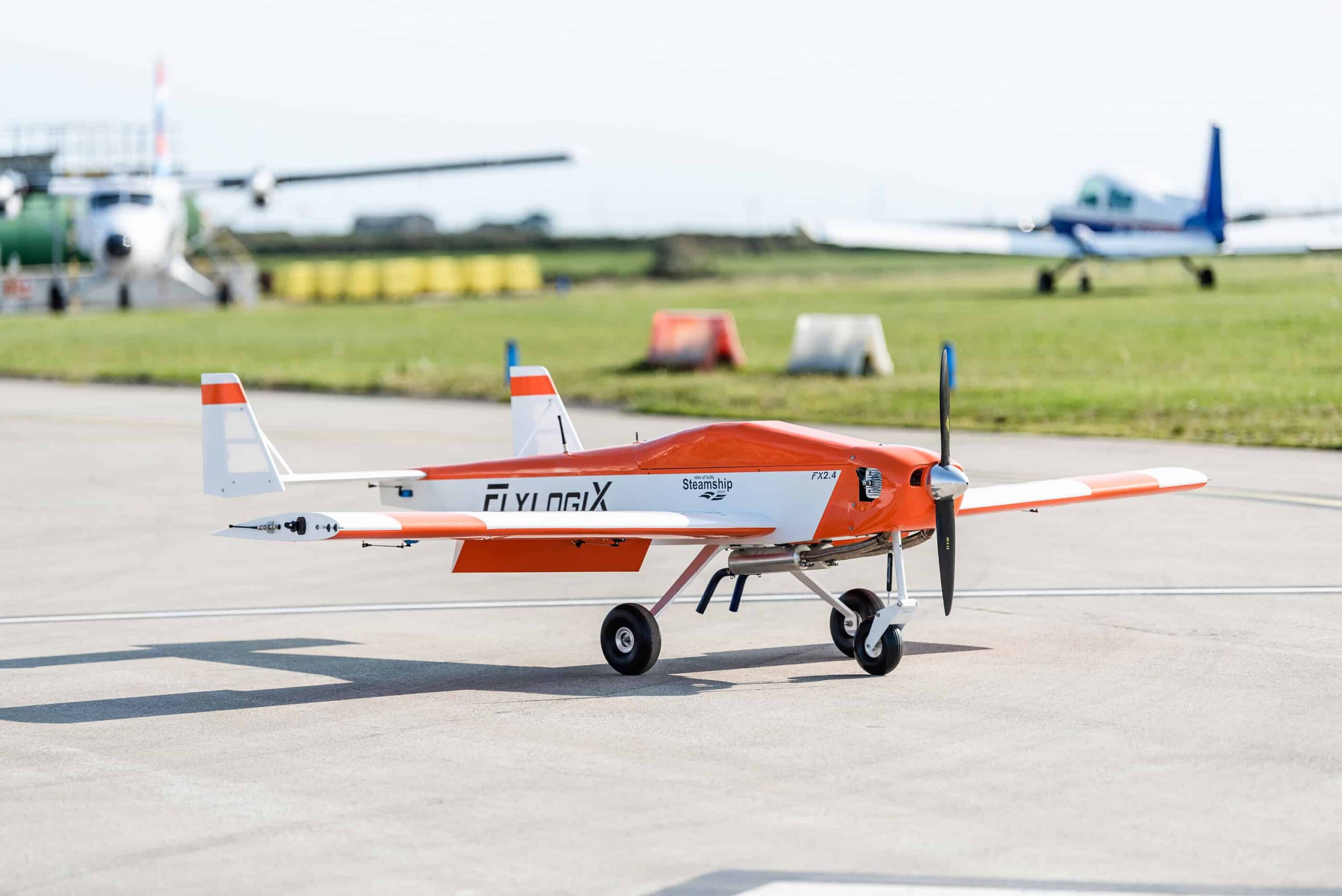 FlylogixUAV's tweet card. The Isles of Scilly Steamship Company has announced a partnership with unmanned aircraft company Flylogix to trial an enhanced freight delivery service based at Land’s End Airport operating to and…