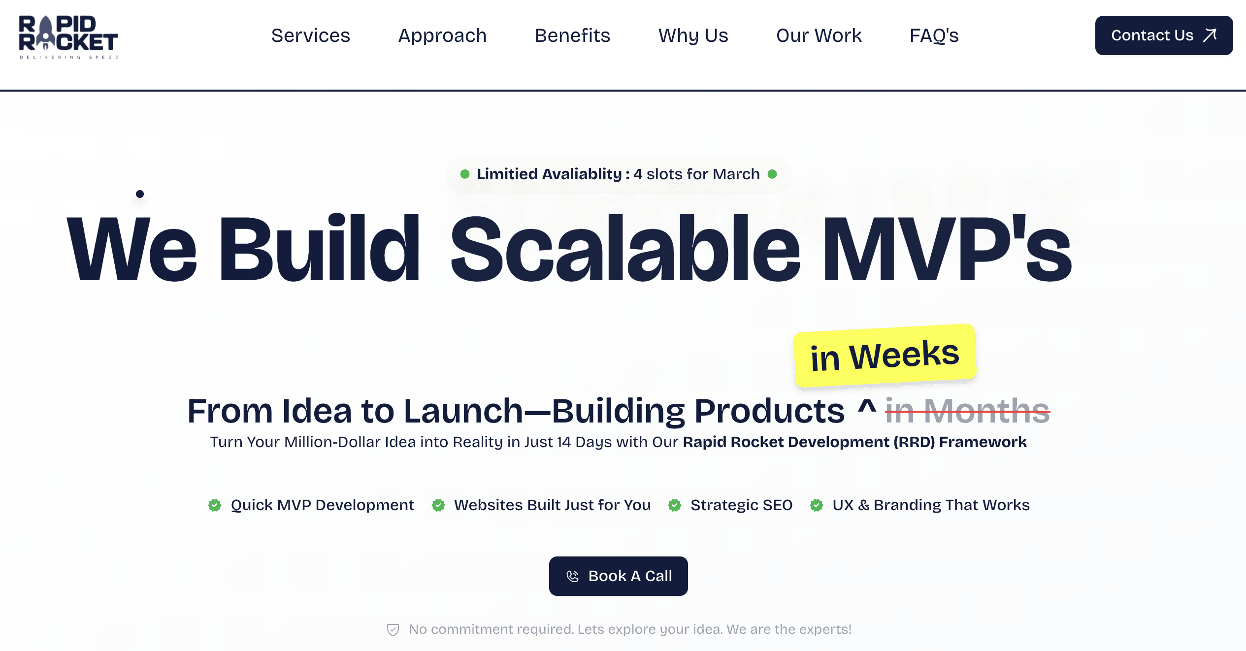 rahultejadev's tweet card. Transform your startup idea into a functional MVP in 3-4 weeks. Affordable development for quick validation. Get your business vision to market sooner with our streamlined MVP process.