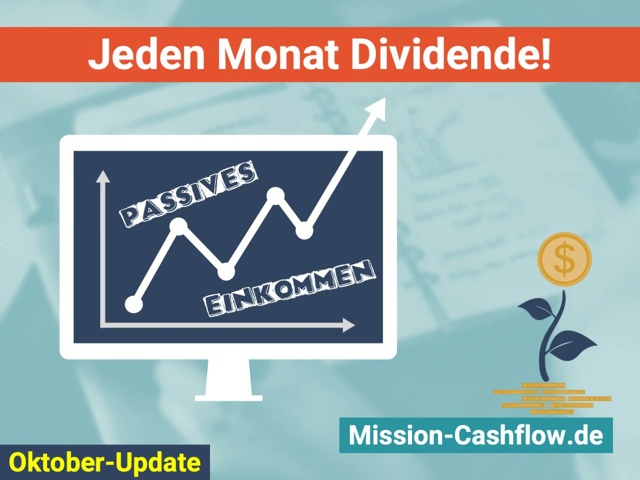 MissionCashflow's tweet card. Dies ist mein Lieblingsartikel auf dem Blog, mein mtl. passives Einkommen aus Dividenden. Es gibt einfach nichts Besseres, als sich seinen Cash Flow…