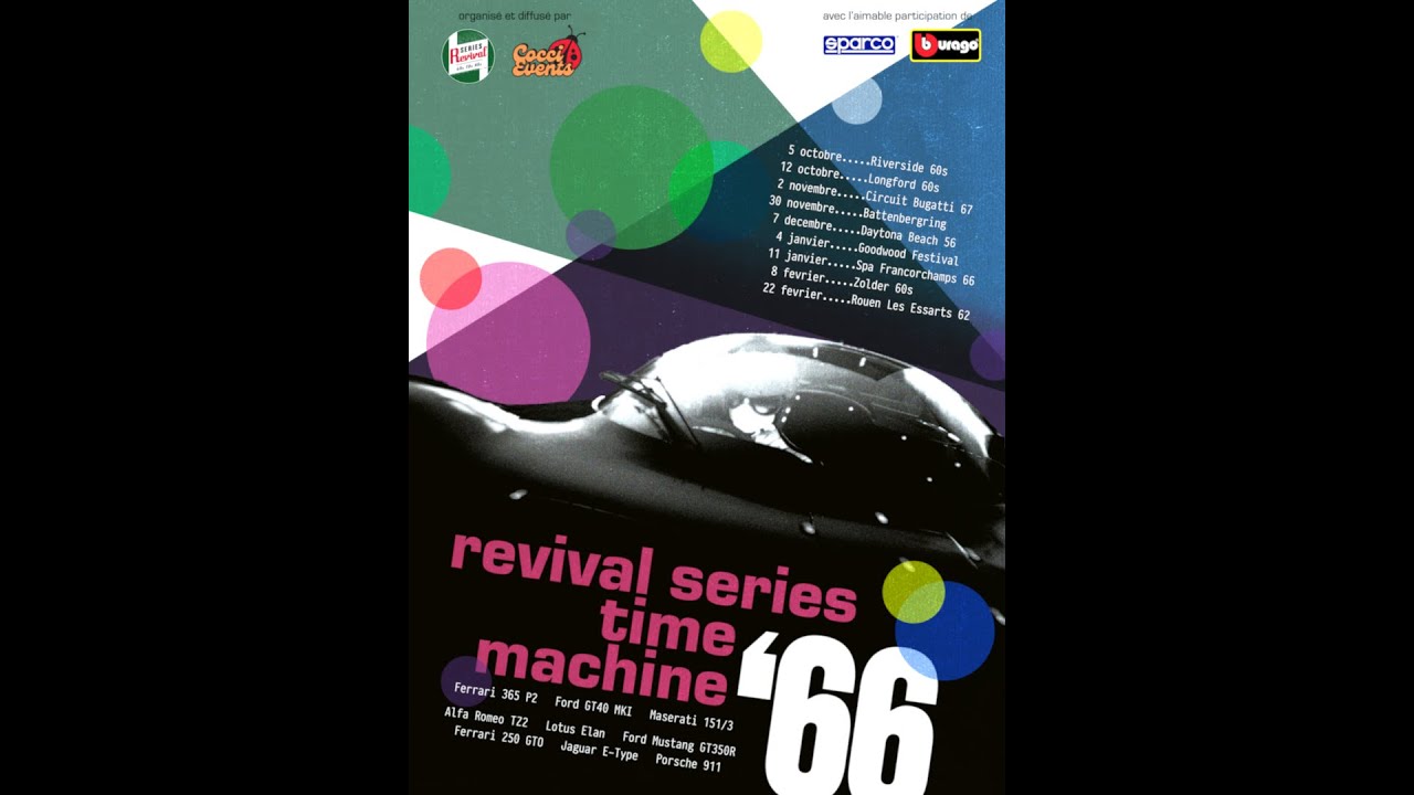 cocci_events's tweet card. Championnat Revival Series 1966 Time Machine - Manche 3 (Normal Cup)...