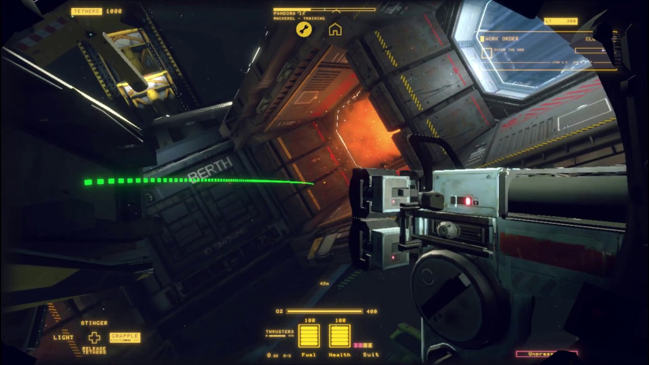 BloodyPointBlog's tweet card. Hardspace: Shipbreaker - Into the fire...