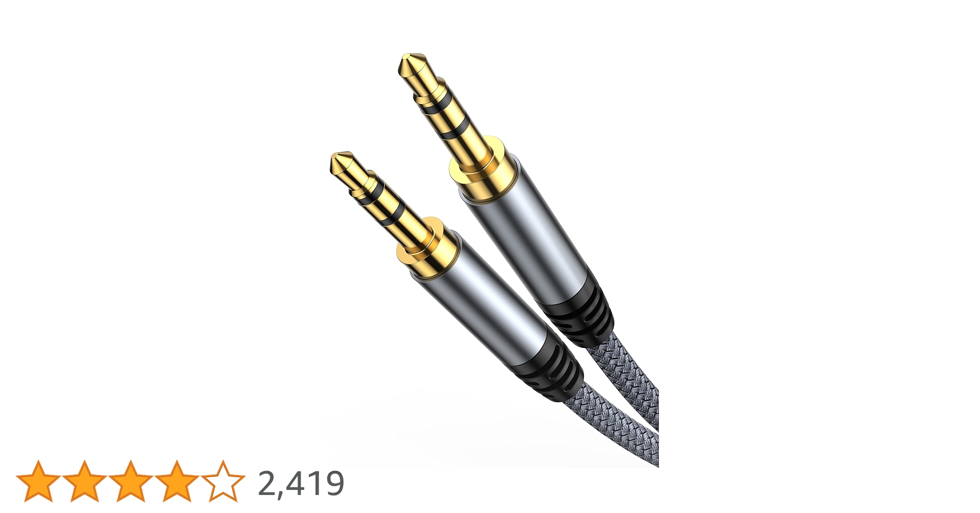 kAWFNhVSjF83128's tweet card. Highwings 3.5オーディオケーブルは、オーディオと完全に同期した超高音質を伝送し、一音一音を明瞭に伝えます。厚みのあるメタルコネクターは、煩わしいビープ音やノイズ、モノラルのない強固な接続を保証し、HiFi音楽の世界を高品質で快適に楽しむことができます。3.5mmジャックは、精密なコネクター形状と24カラットの金メッキ構造により、良好な導電性、プラグの抜き差しに強く、インターフェー...