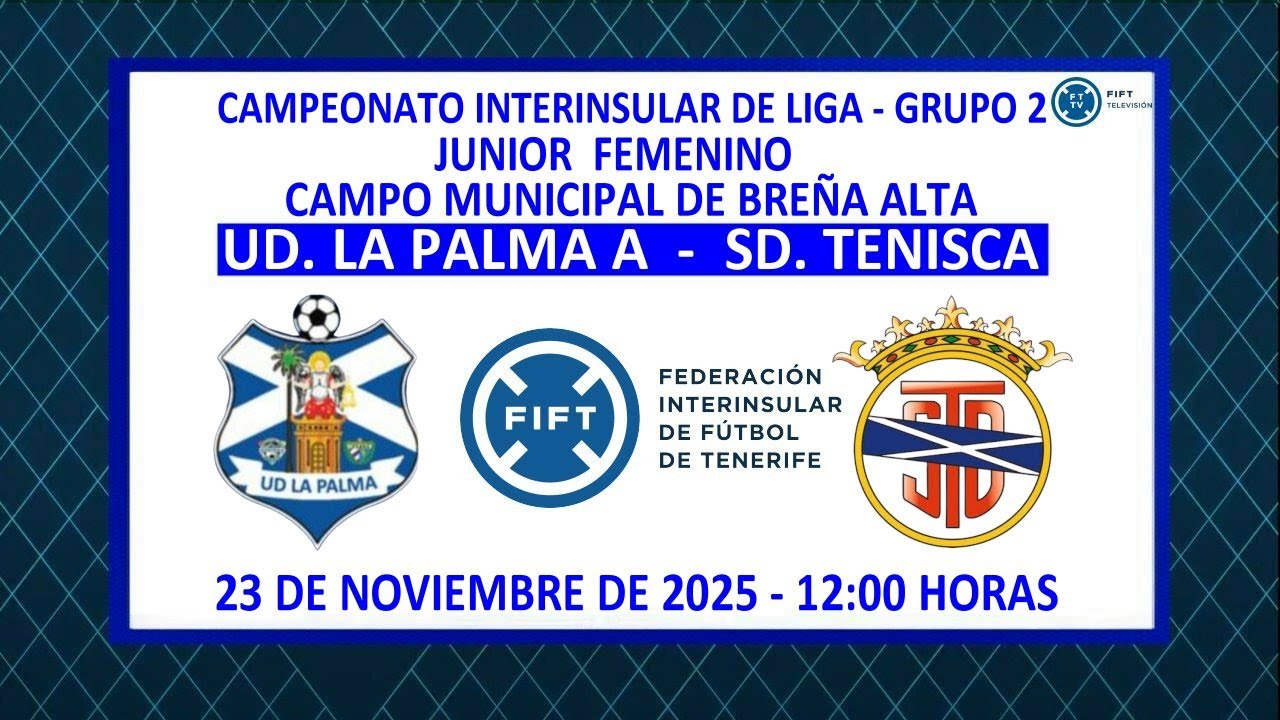 SDTenisca's tweet card. Directo| La Palma |Liga Interinsular Junior Femenino |UD. La Palma A...