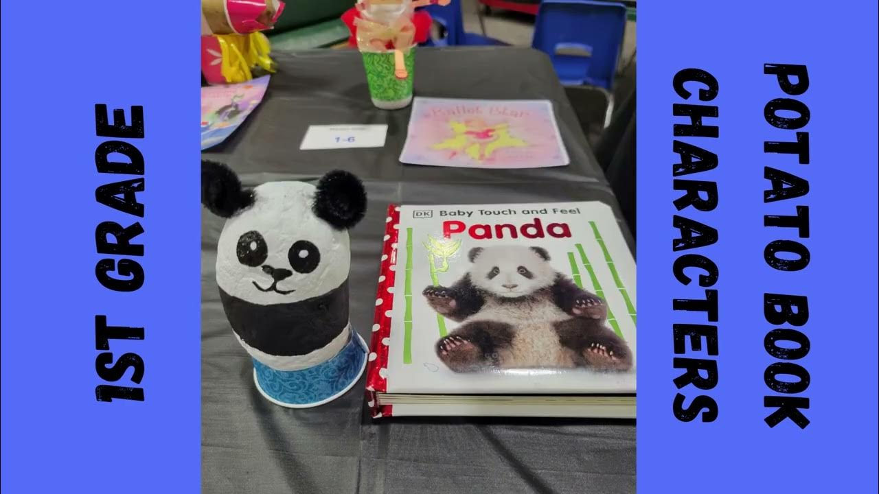 MooreLibraries's tweet card. East Elementary Potato Book Characters 2022