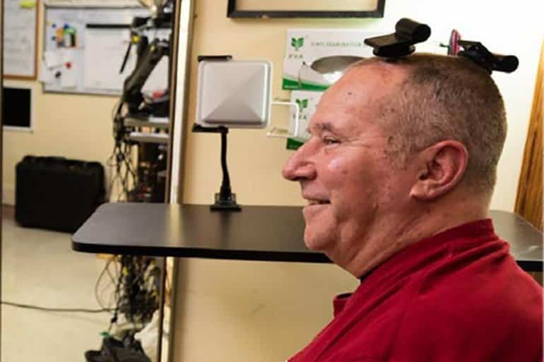 NeuroTechX's tweet card. The BrainGate brain-machine interface is able to transmit signals from a single neuron resolution with full broadband fidelity without physically tethering the user to a decoding system.