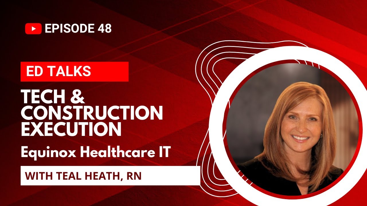 EquinoxHIT's tweet card. EDTalks | E48 | Tech & Construction Execution | Teal Heath RN
